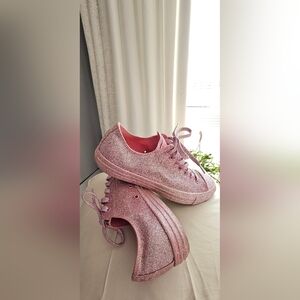 Converse Pink Glitter Women's Sneakers